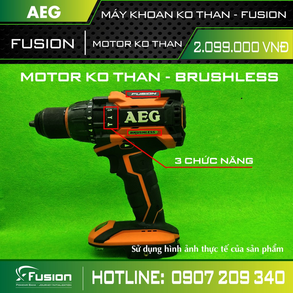 MAY KHOAN AEG  /  BH 6 Tháng