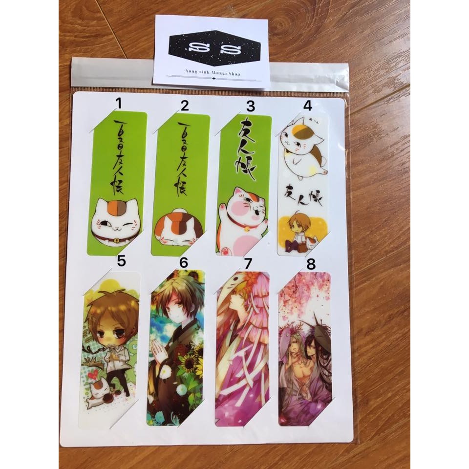 Bộ 8 Bookmark Hữu Nhân Sổ