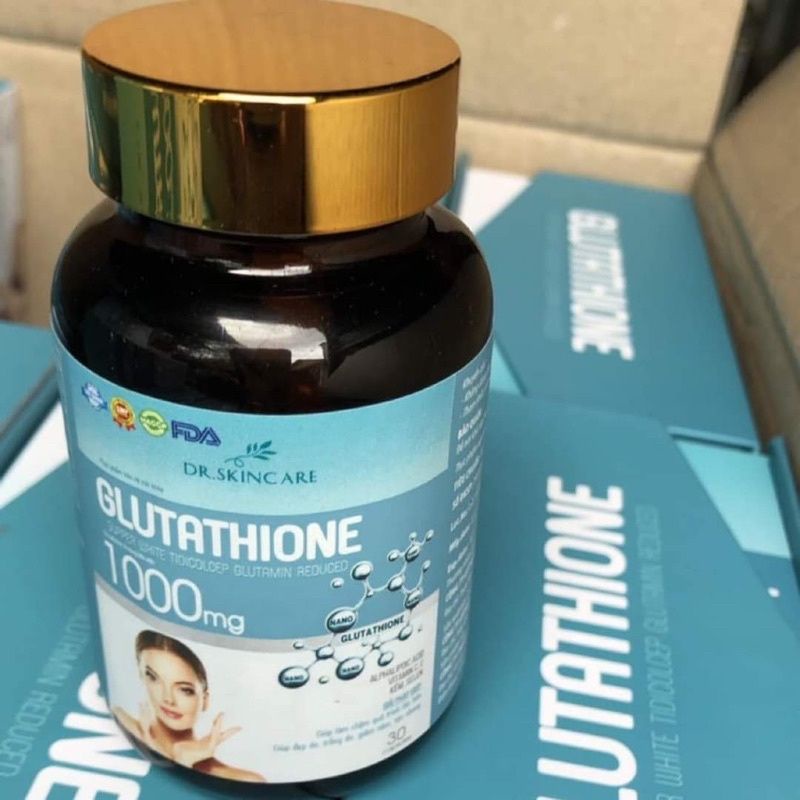 Viên uống trắng da Glutathione 1000mg Dr.Skincare