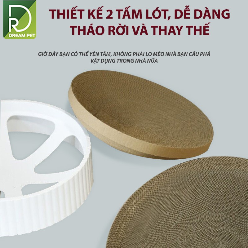 Ổ NẰM CHO MÈO - BÀN CÀO CHO MÈO CAO CẤP -[CHÍNH HÃNG]