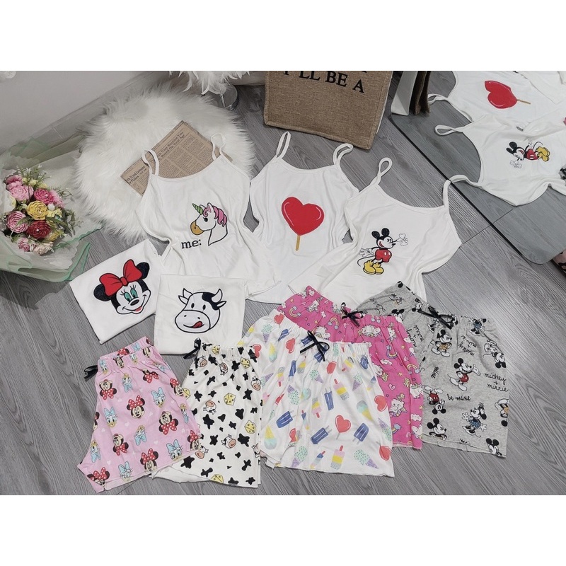 Set ngủ 2 dây xinh (hình + video thật của sp)