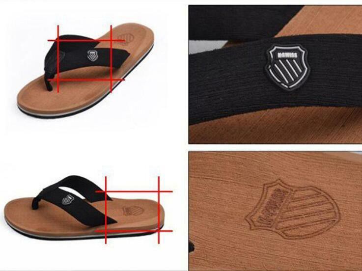 【Beckham same style】 Mens Tsinelas Pambahay Slippers Alpombra Slippers Safari Marikina Sandals