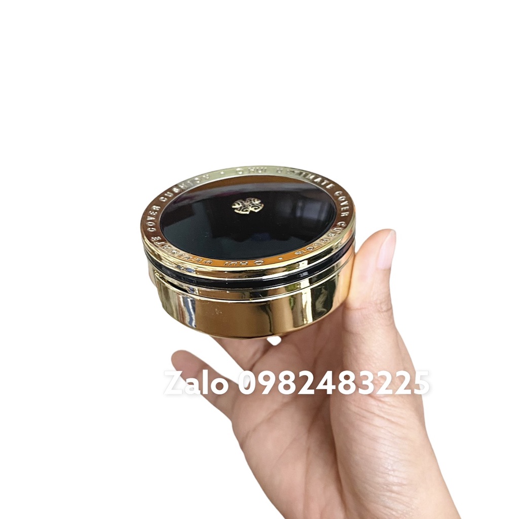 [Date 2024] Ohui cushion đen phấn nước che khuyết điểm cho lớp nền siêu mịn, chống nắng cao OHUI Ultimate Cover Cushion