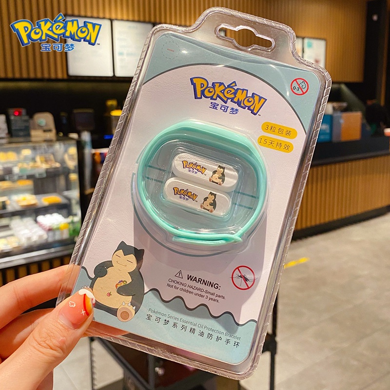 Pokémon Mosquito Repellent Bracelet Children Outdoor Anti-mosquito Strap Creative Cartoon Accessories Small Gifts