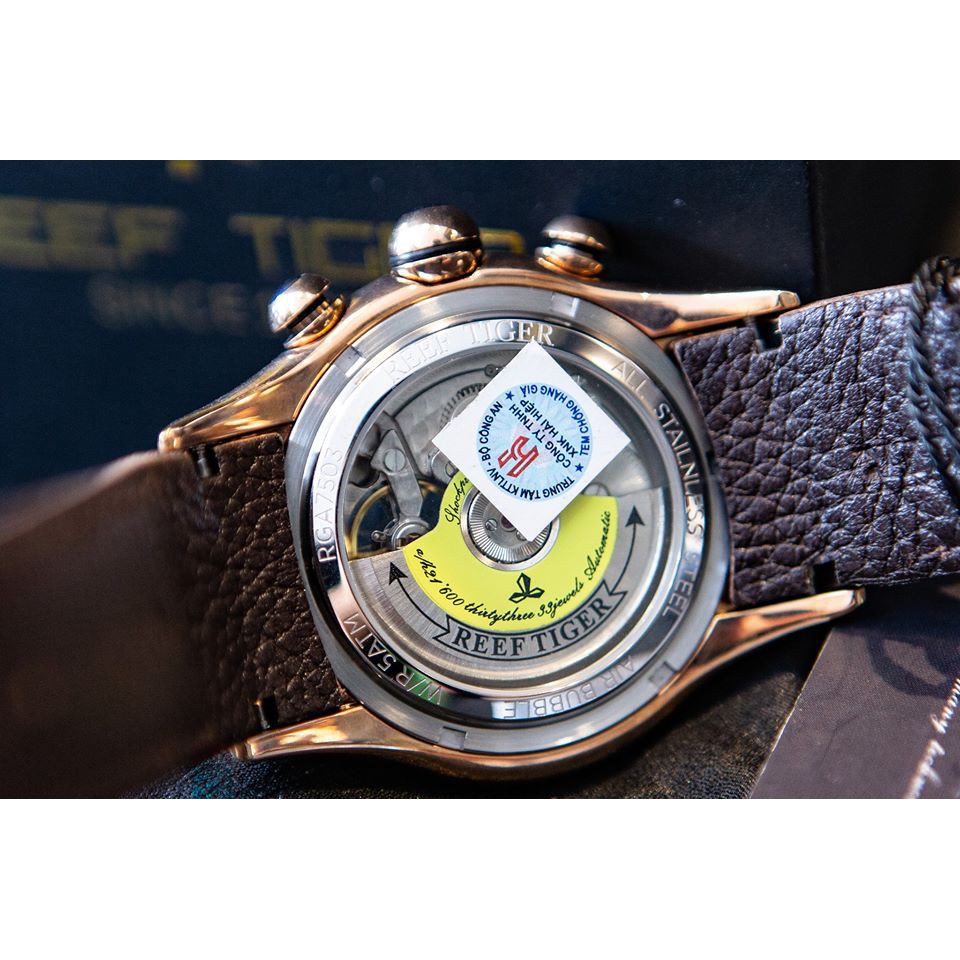 ĐỒNG HỒ NAM REEF TIGER RGA7503- PWS