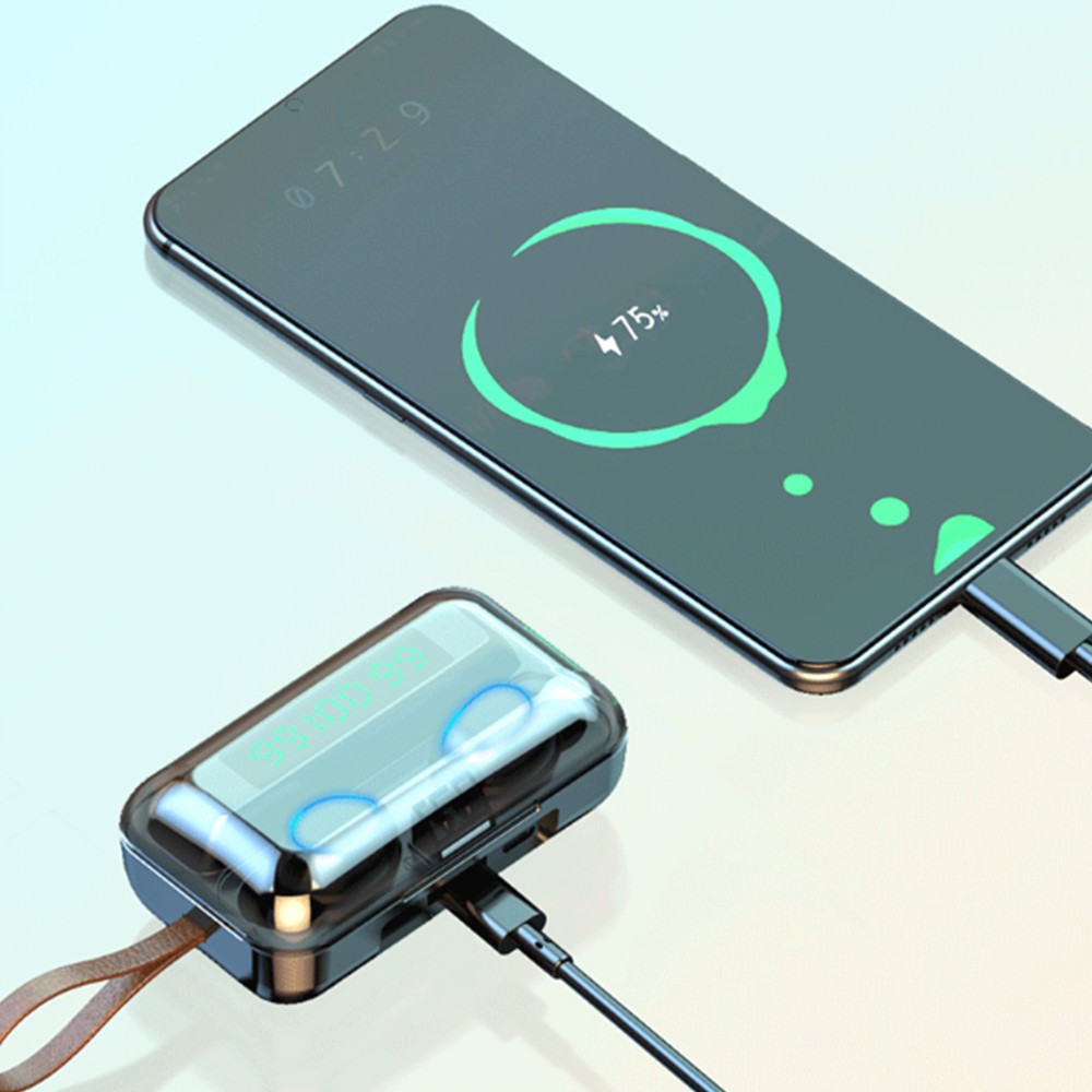 [BẢN QUỐC TẾ] Tai Nghe Bluetooth Amoi F9-2020 -Tiếng anh- BLT 5.0 - Freeship, Chống nước IP7, chống ồn, có DAC Siêu BASS | BigBuy360 - bigbuy360.vn