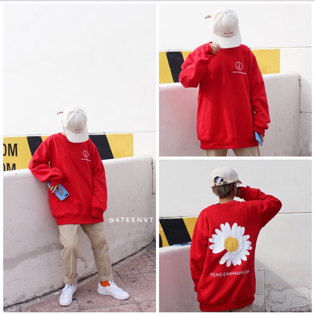[SWEATSHIRT] DAISY PEACEMINUSONE