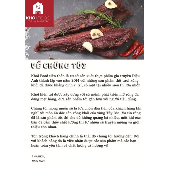 Lợn gác bếp chuẩn vị Khói food [Tặng kèm chẳm chéo] | BigBuy360 - bigbuy360.vn