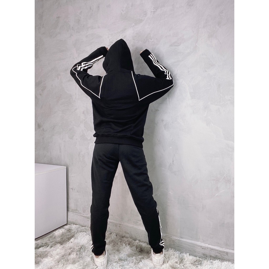 (HÀNG XUẤT XỊN) Áo Hoodie Das đen 1791 BIG TREFOIL ABSTRACT HOODIE BLACK Made in Cambodia full tag code  SIZE S M L | BigBuy360 - bigbuy360.vn