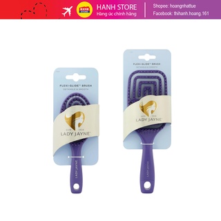 Lược chải tóc gỡ rối và mát xa Lady Jayne Flexi-Glide - HÀNG ÚC