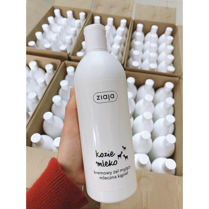 Sữa Tắm Dê Ziaja Kozie Mleko Trắng Da Chiết Xuất Từ Sữa Dê 500ml GentsOfficialStore