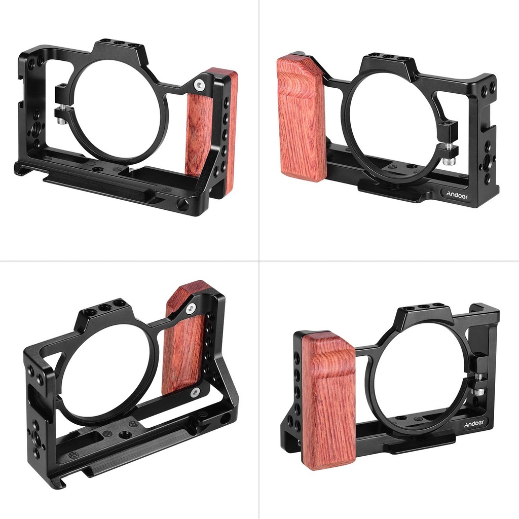 Khung Smallrig báng tay cầm cage cho Sony ZV-E10 hỗ trợ gắn micro, quay dọc tiktok