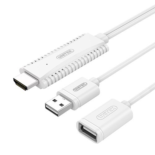 Cáp hiển thị hình ảnh từ Điện thoại sang màn hình Mobile - &gt; HDMI UNITEK M101 AWH