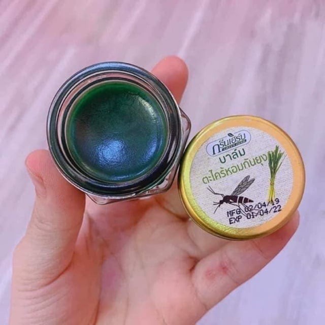 Cao bôi trị muỗi đốt chuyên dụng cho bé Green Herb Thái Lan