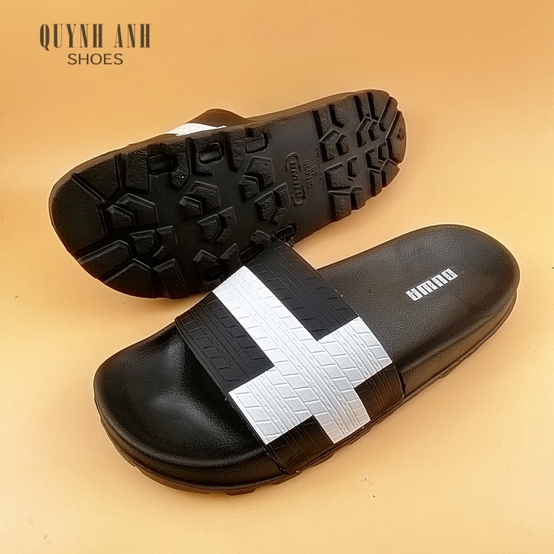 Dép nam quai ngang siêu nhẹ DUWA quai kẻ bản to DN-89501