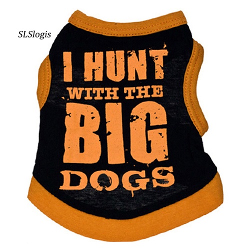 Áo Thun In Chữ Phong Cách Thể Thao Thời Trang Mùa Hè Cho Thú Cưng