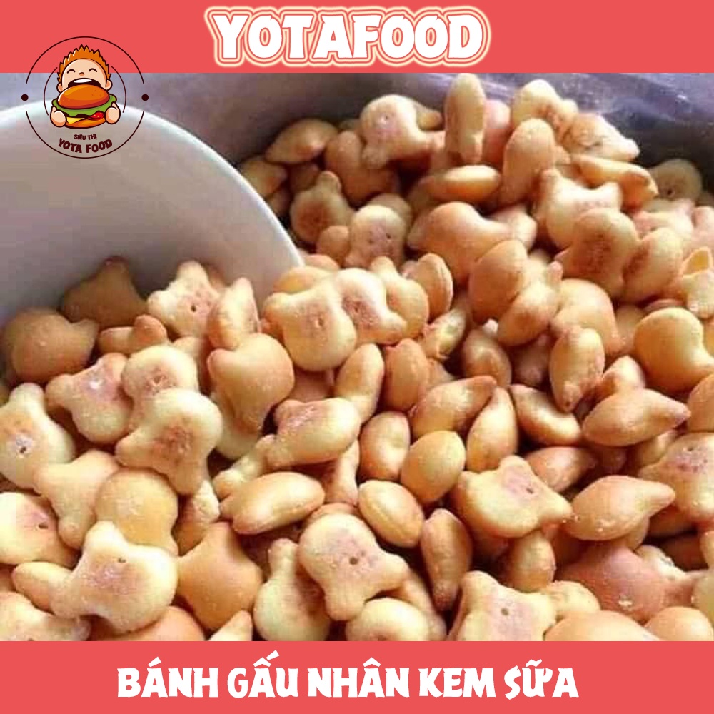 Bánh gấu nhân kem sữa ( Thơm ngon – béo ngậy ) | Yotafood