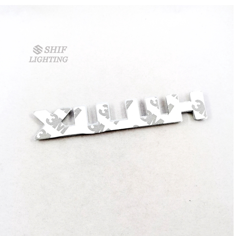 1 Miếng Dán Logo ABS Chrome HILUX Cho Xe Hơi Toyota