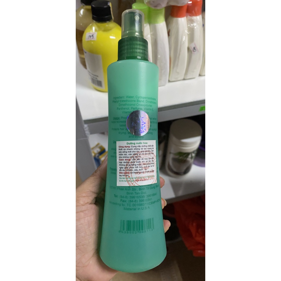 Xịt dưỡng tóc Rotary xanh 250ml