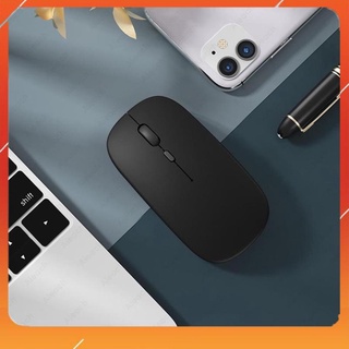 Chuột không dây Bluetooth XM-06 Pin sạc kết nối Bluetooth và 2.4G Pin dùng 30 ngày