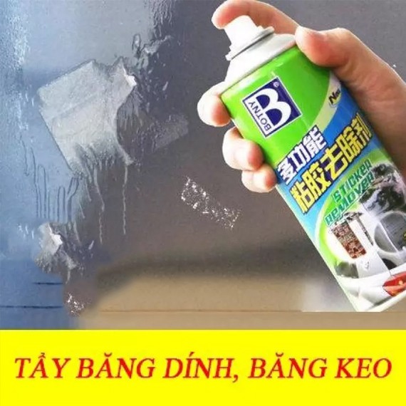 [FREESHIP❤️] CHAI XỊT TẨY KEO BĂNG DÍNH REMOVE 450ML ĐA NĂNG