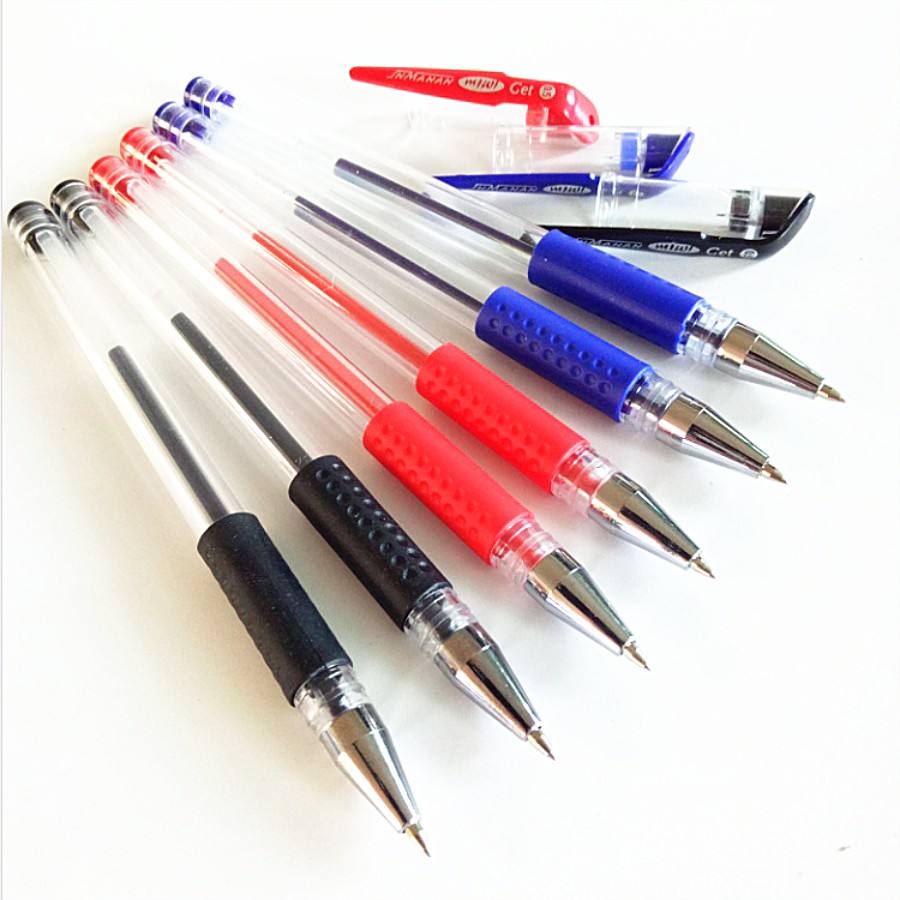 Bút bi nước 0.5mm văn phòng nhiều màu tiện lợi