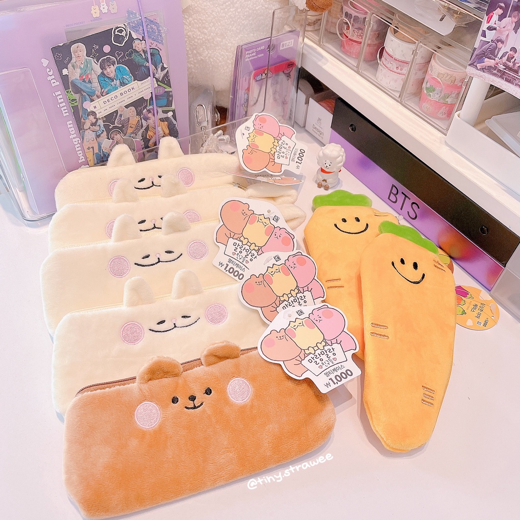 Hộp bút Daiso Hàn | Tiny Strawee