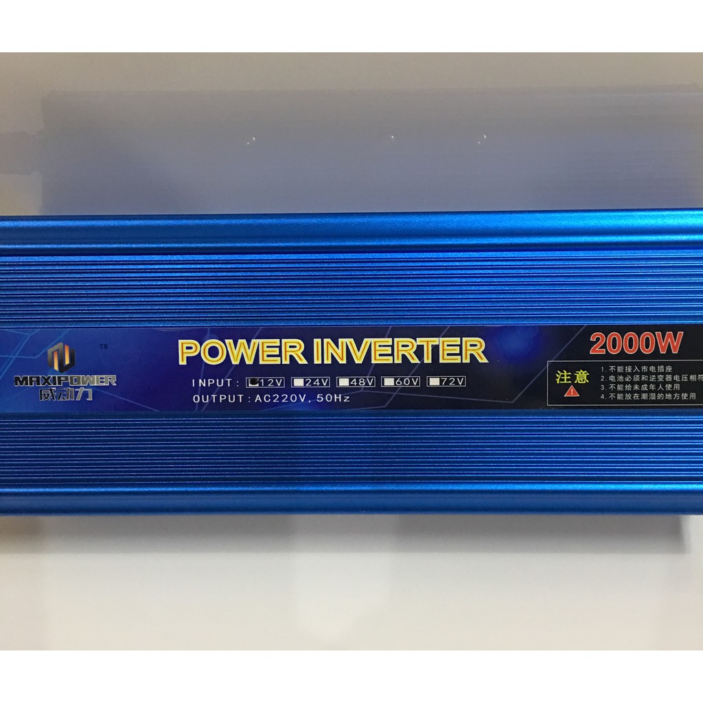 Bộ Kích Điện Inverter 12 - 220V - 2000W