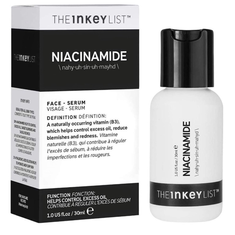 Serum da dầu mụn Niacinamde inkey list