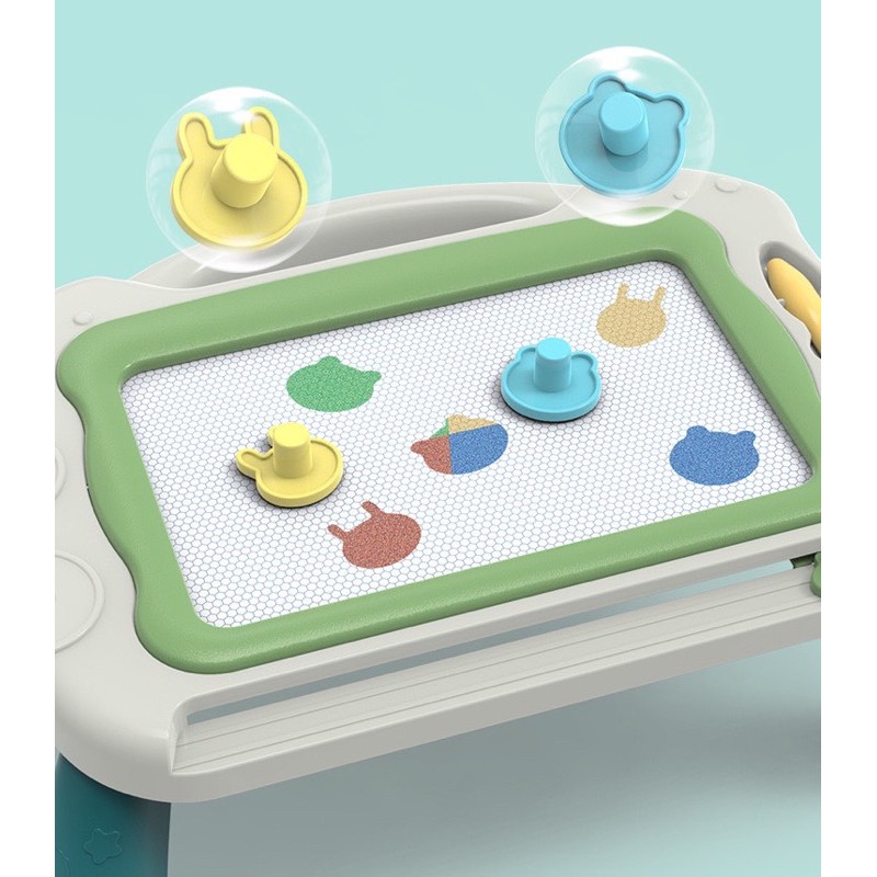 BÀN VẼ TỪ TỰ XOÁ THÔNG MINH CHO BÉ TẶNG KÈM 2 CON DẤU