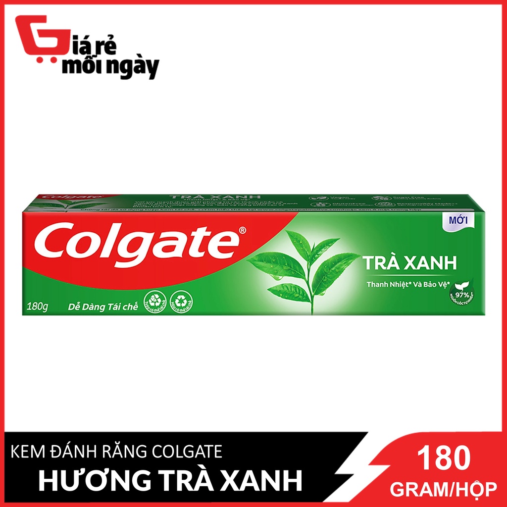 Kem Đánh Răng Colgate Hương Trà Xanh 180 Gram / Hộp