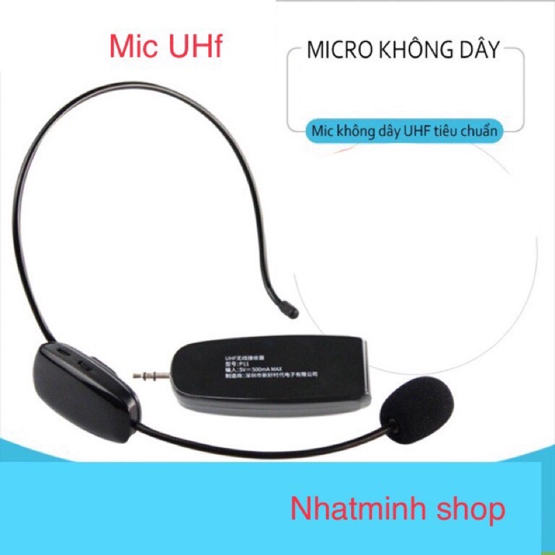 Mic đa năng Newgood P11 sử dụng tần số UHF