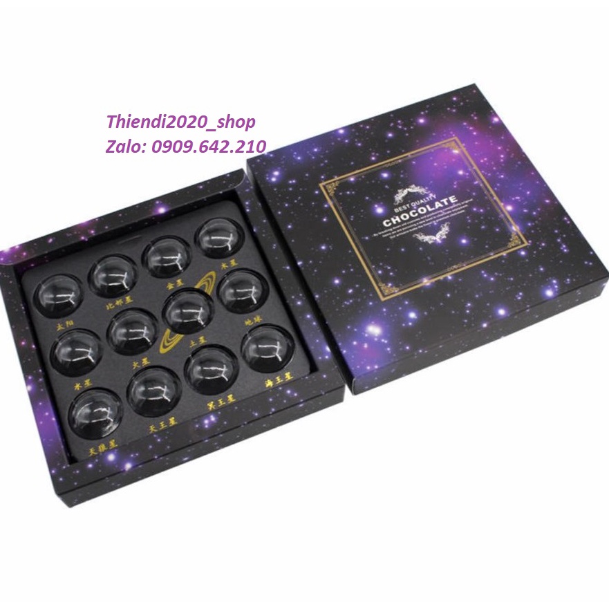 Khay nhựa đựng kẹo socola 9v, 12v, nama socola