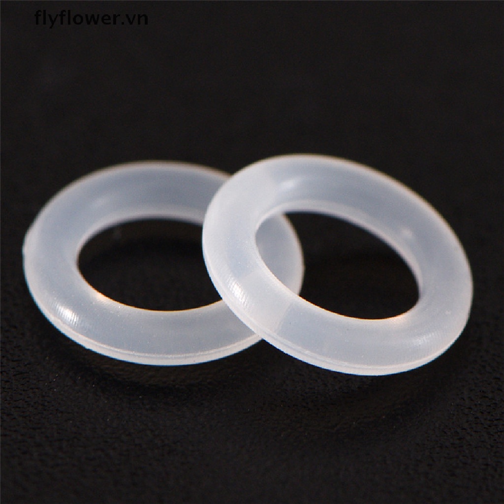 120Pcs Silicone Rubber O-Ring Switch Dampeners White For Cherry MX Keyboard （vn）