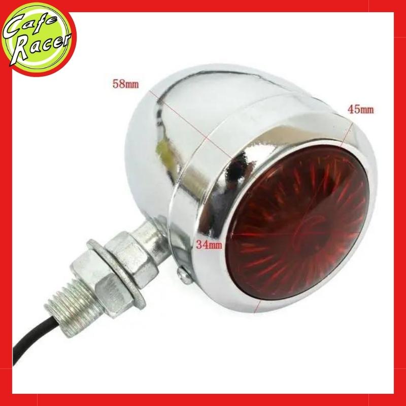 Combo 4 xi nhan classic to vỏ sắt dành độ xe cafe racer, win cub honda67 gn125 wolf