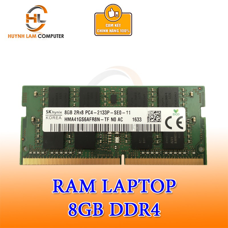 Ram laptop 8GB DDR4 bus 2133 phân phối