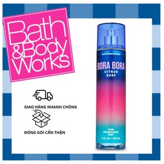 Xịt thơm BBW Bora Bora 236ml - Bath & Body Works Fine Fragrance Mist
