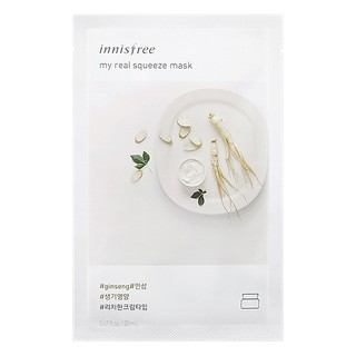 (combo 10 miếng )Mặt nạ giấy Innisfree dưỡng trắng da Hàn Quốc