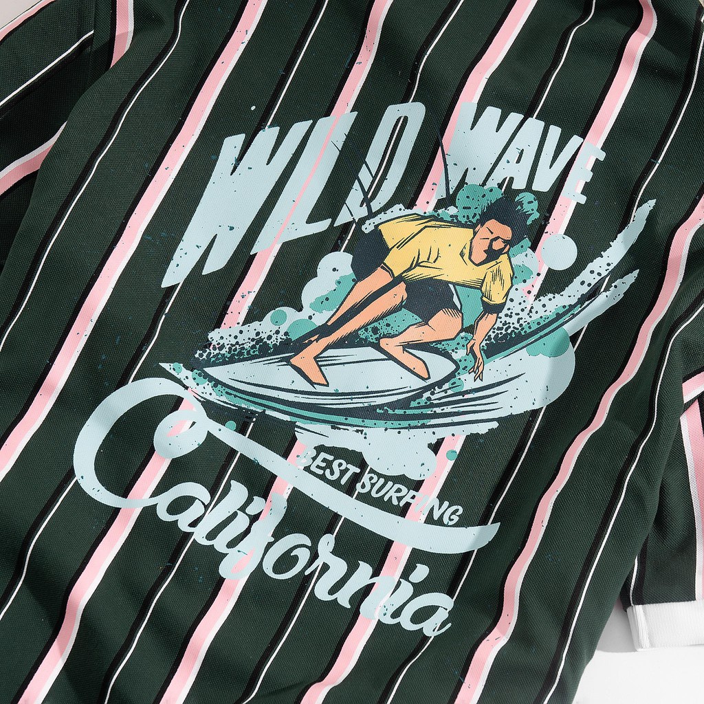 Áo thun polo nam SURFING 4D in hình họa tiết ,vải CVC,chuẩn form,thiết kế phong cách năng động cá tính AREMI - APL0020 | BigBuy360 - bigbuy360.vn