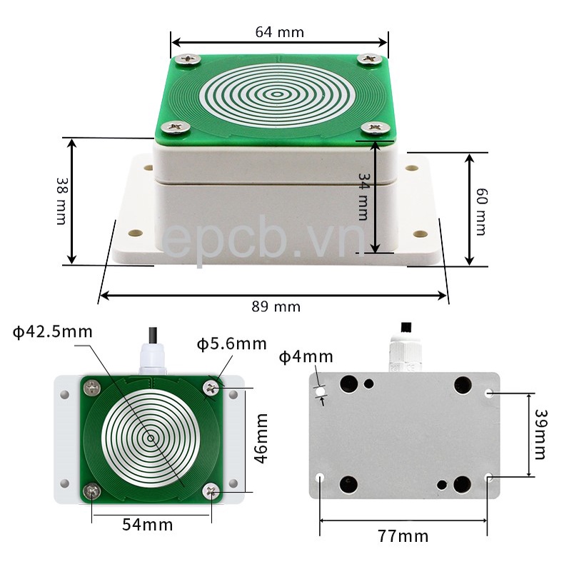 Cảm biến mưa RS485 ES-RAIN-02
