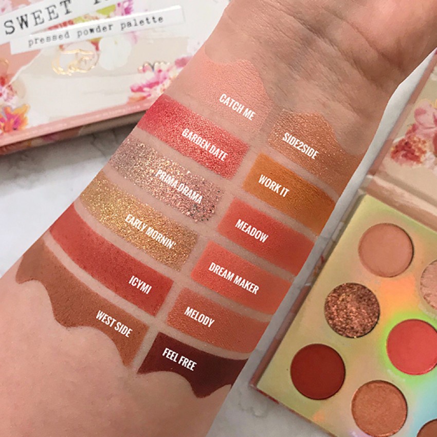 Bảng Phấn Mắt Colourpop 12 ô Sweet Talk Pressed Powder Palette