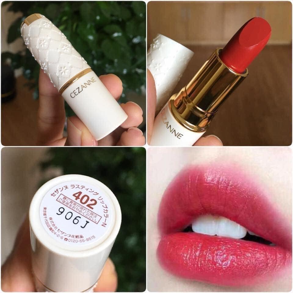 Son lì Cezanne Lasting Lip Color KHÔNG CHÌ