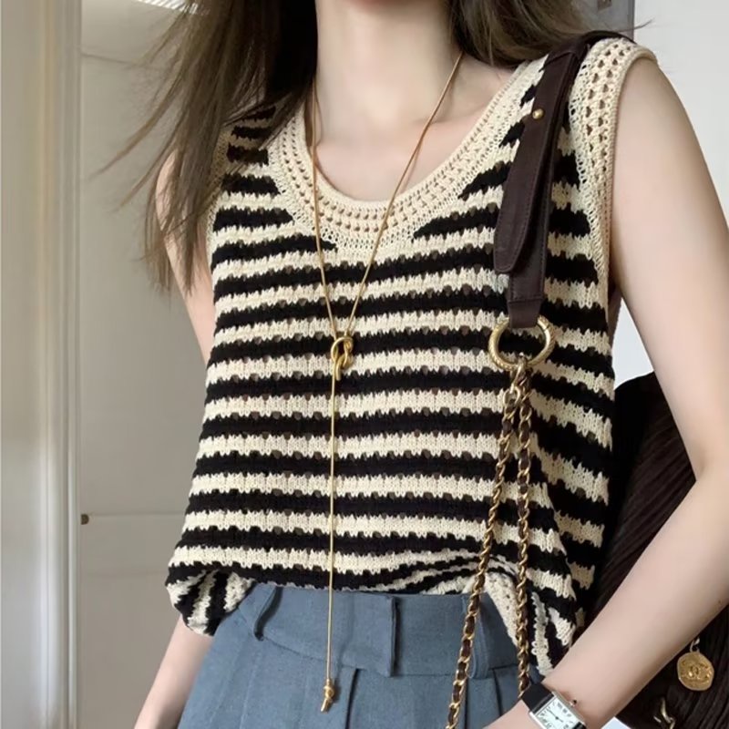 Áo thun nam ba lỗ kẻ sọc trắng den thời trang cho cặp dôi Hàn quốc cho nữ bigsize áo phông unisex tay lỡ form rộng áo ba lỗ cổ Sát Nách  simple new tops Mùa Hè fashion Thao đáng yêu mát chất vải Đẹp nhiên thoáng khí Co Giãn Tốt cao cấp top