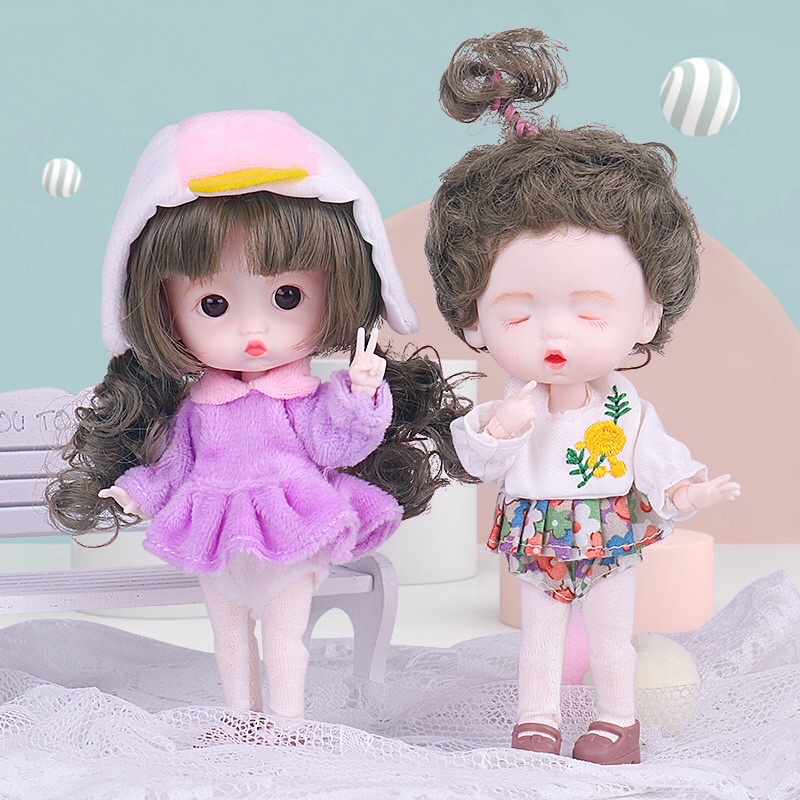 Búp bê OB11 em bé cute (bjd, búp bê khớp)