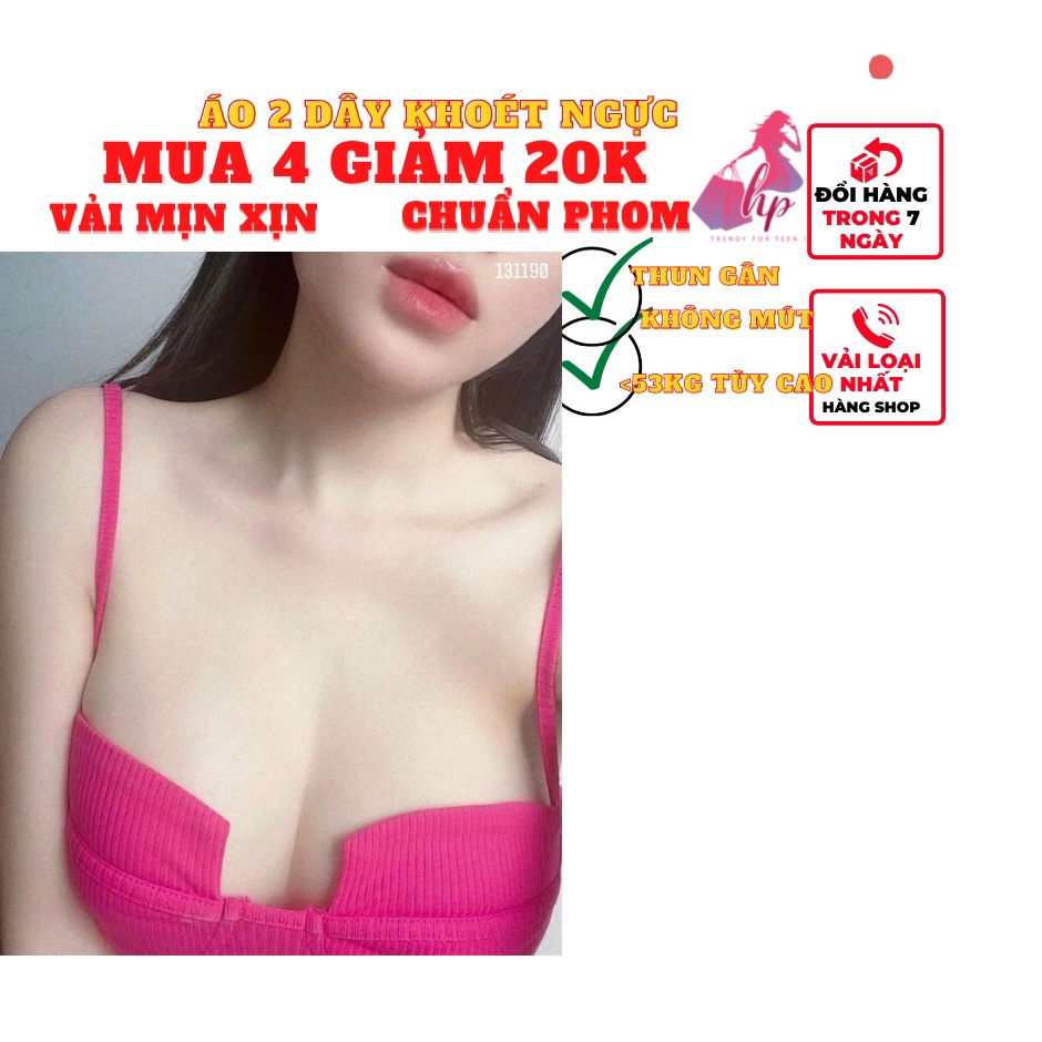 Áo hai dây nữ kiểu khoét ngực croptop ôm body cực sexy sang chảnh mẫu mới thời trang nữ 2022 - mã A3.