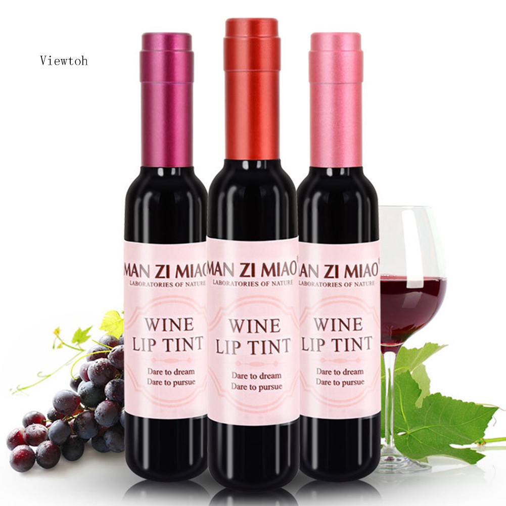 Son bóng kháng nước lâu trôi lên màu đẹp hình dạng chai rượu vang độc đáo | BigBuy360 - bigbuy360.vn
