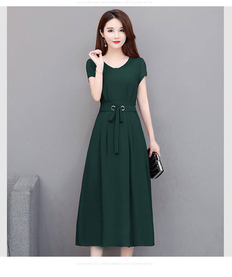 Đầm ôm Ngắn Tay Có Thắt Lưng Thời Trang Mùa Hè 2021 | BigBuy360 - bigbuy360.vn