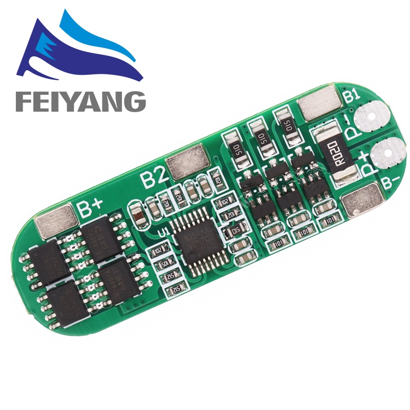 Bảng Mạch Sạc Pin Lithium 3S 10A 12V Dành Cho Pin Li-ion 18650 BMS 11.1V 12.6V