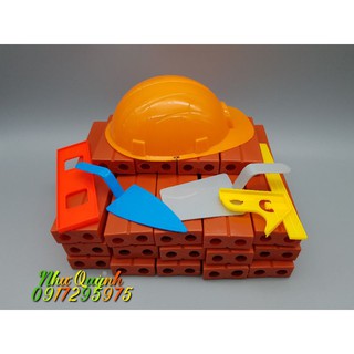 Bộ đồ chơi đóng vai bé làm thợ xây dựng