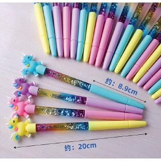 VN Bút hologram kim tuyến màu đậm mực đen dễ thương / 0.5mm